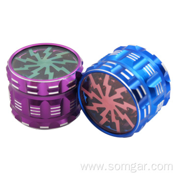 GA1040024 aluminum alloy magnet tobacco grinder